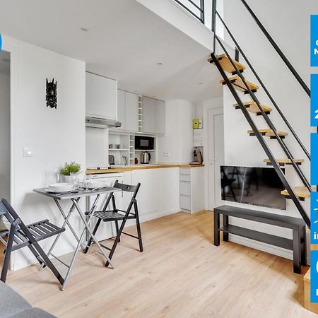 Apartamento Studio mezzanine 3-4 pers tout équipé WIFI Montreuil  Exterior foto